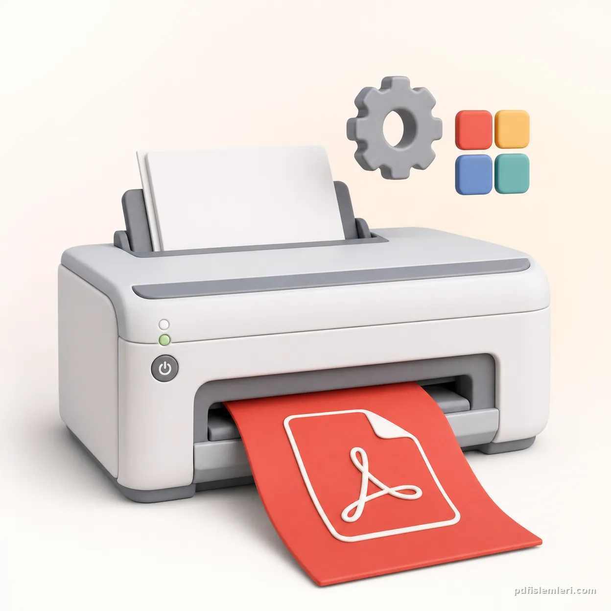 PDF Baskı Ayarları