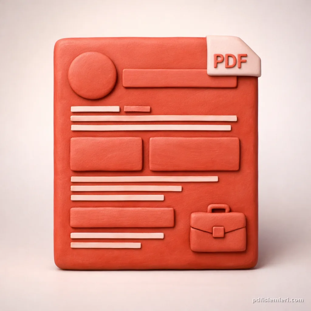 İş Başvurusu İçin PDF CV Hazırlama