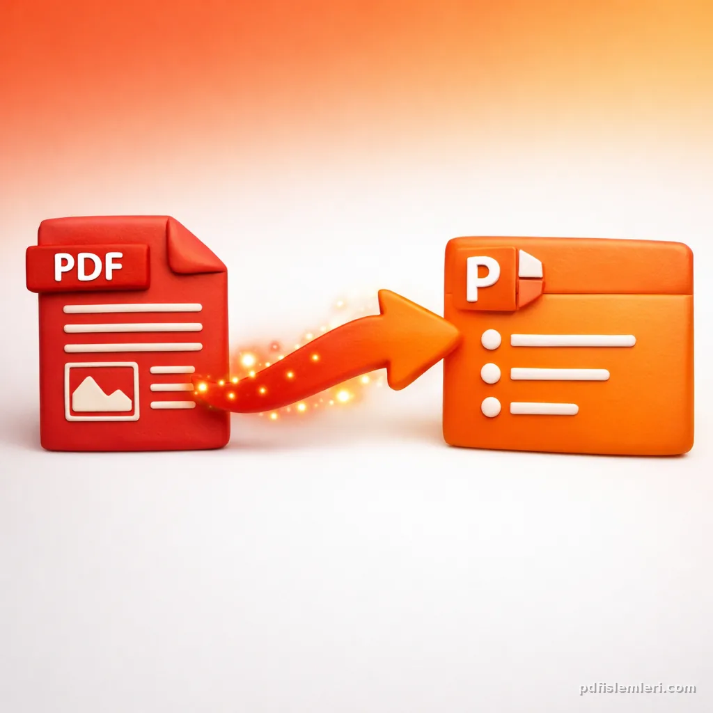 PDF'den PowerPoint'e Dönüştürme