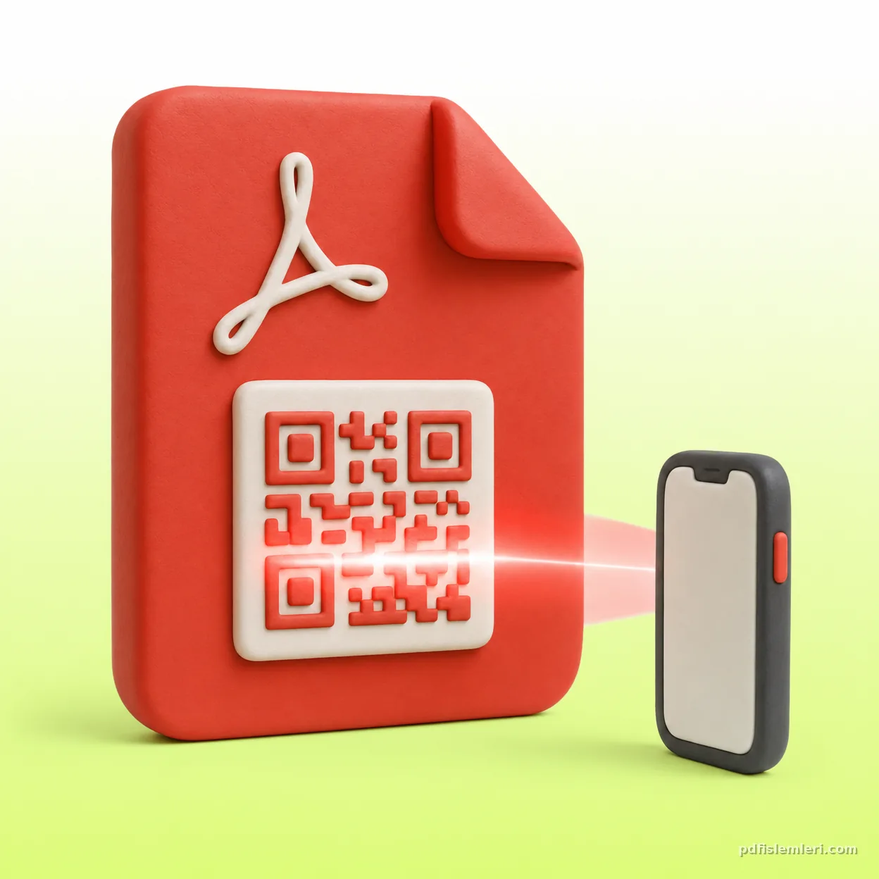 PDF QR Kod Ekleme
