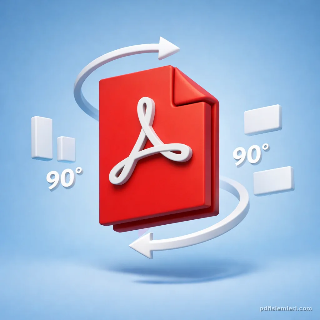 PDF Sayfalarını Döndürme
