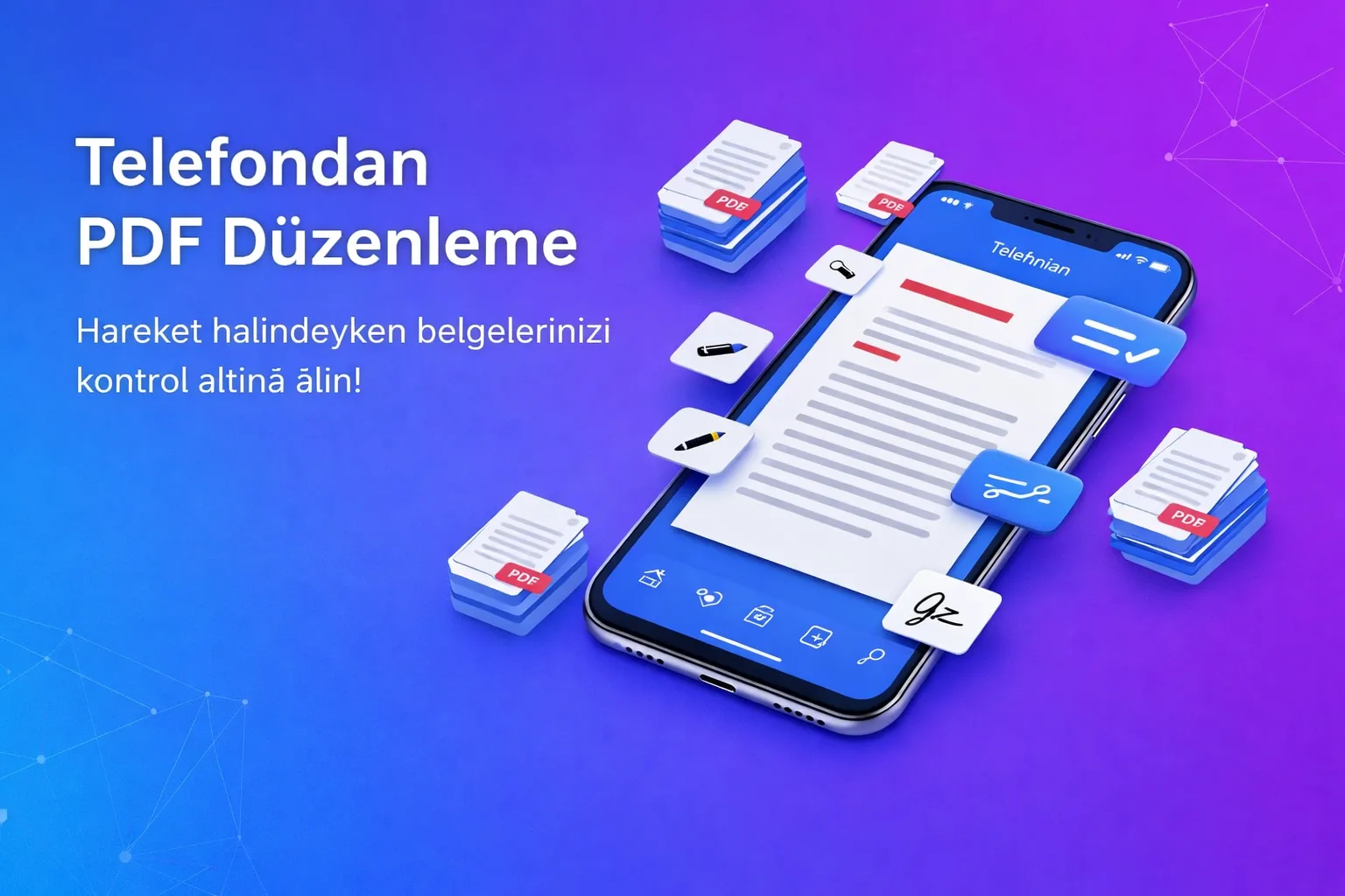 Telefondan PDF Sırala