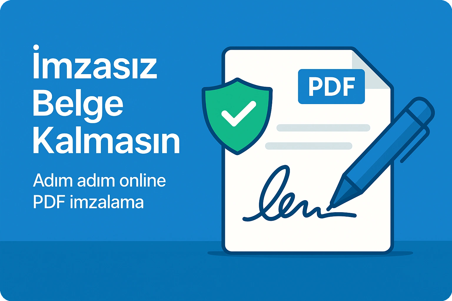 PDF İmzalama